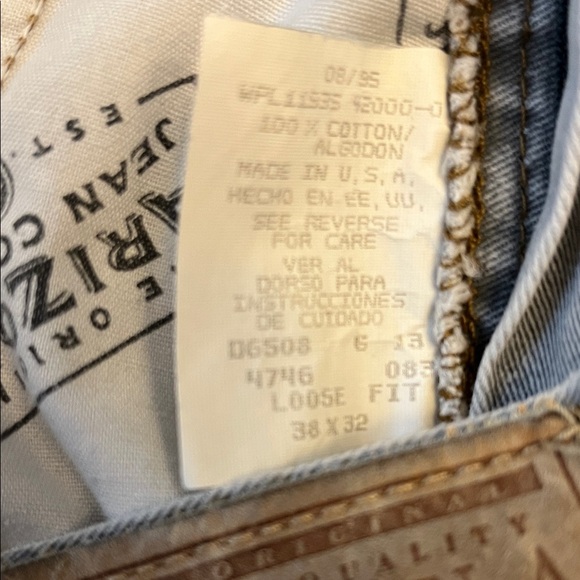 Arizona Jean Company Men's Jeans in Gray size 38X32 - Picture 4 of 5